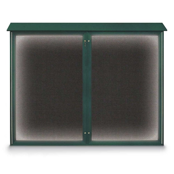 Double Door Enclosed Indoor Letterboard